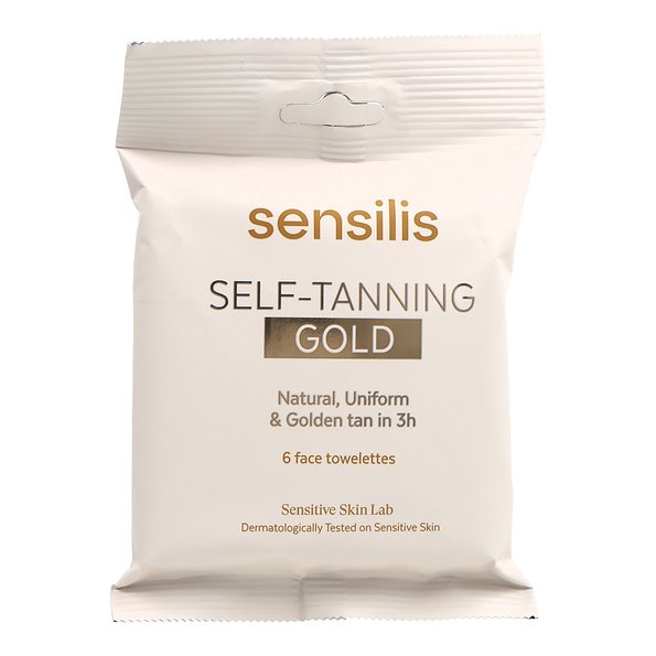 SENSILIS SELF TANNING wipes #Gold 6 u
