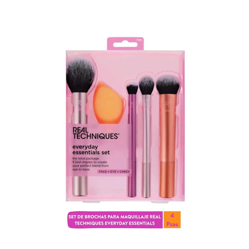 REAL TECHNIQUES MAKEUP MUST HAVES set 5 pz