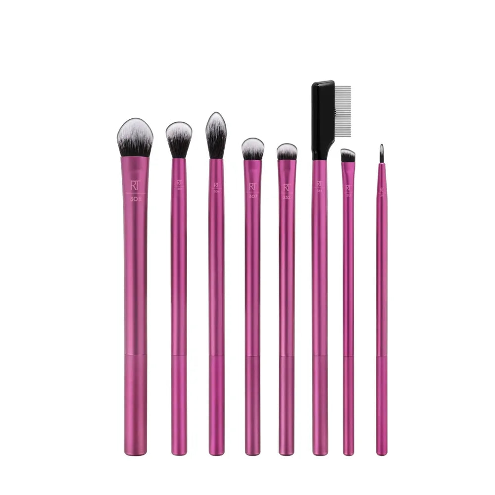REAL TECHNIQUES EVERYDAY EYE ESSENTIALS set 8 pz