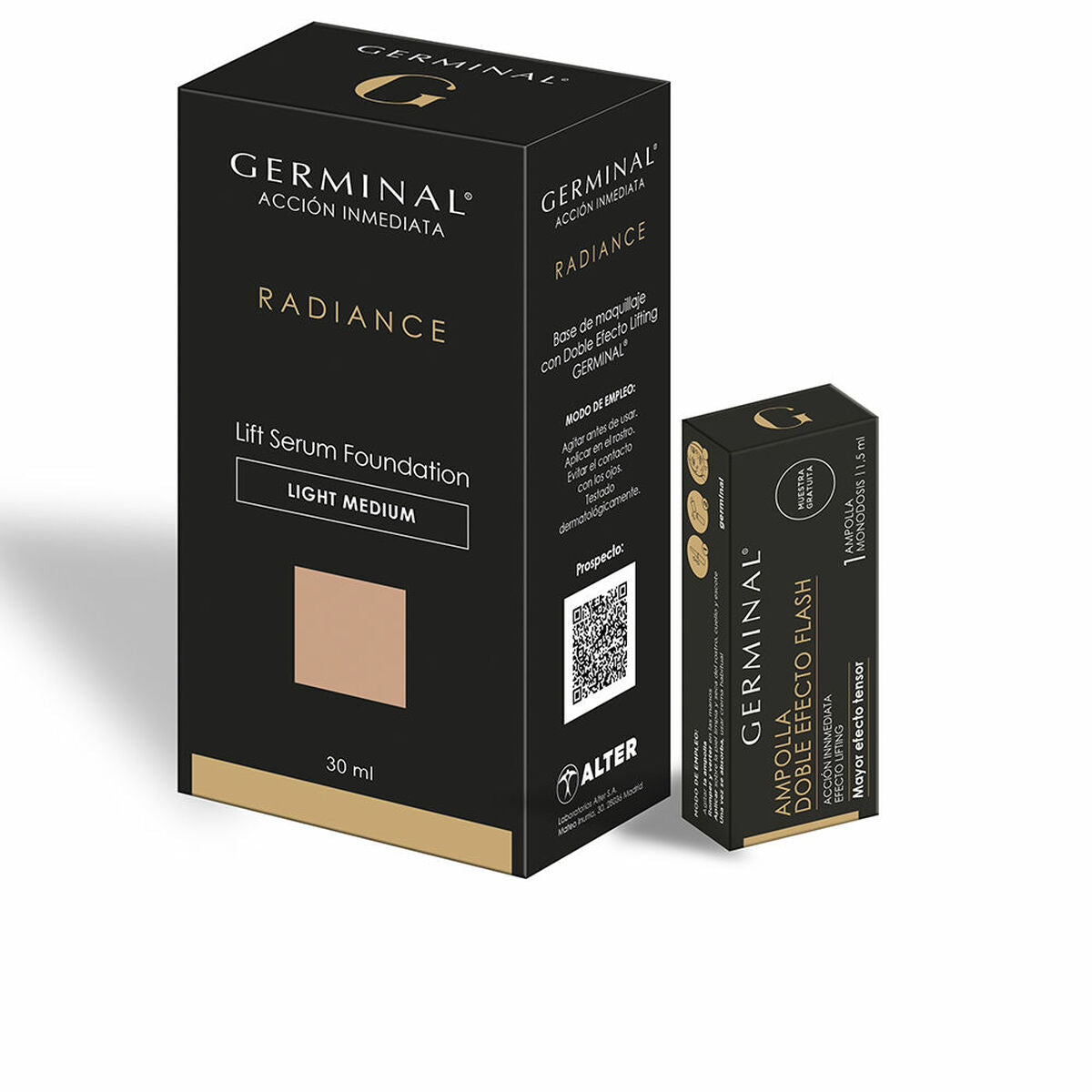 GERMINAL IMMEDIATE ACTION RADIANCE FOUNDATION CASE 2 pcs