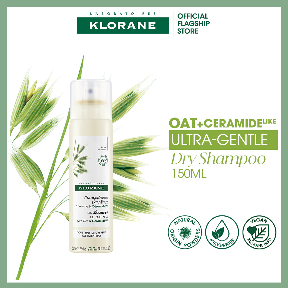 KLORANE WITH OAT MILK extra mild dry shampoo 150 ml