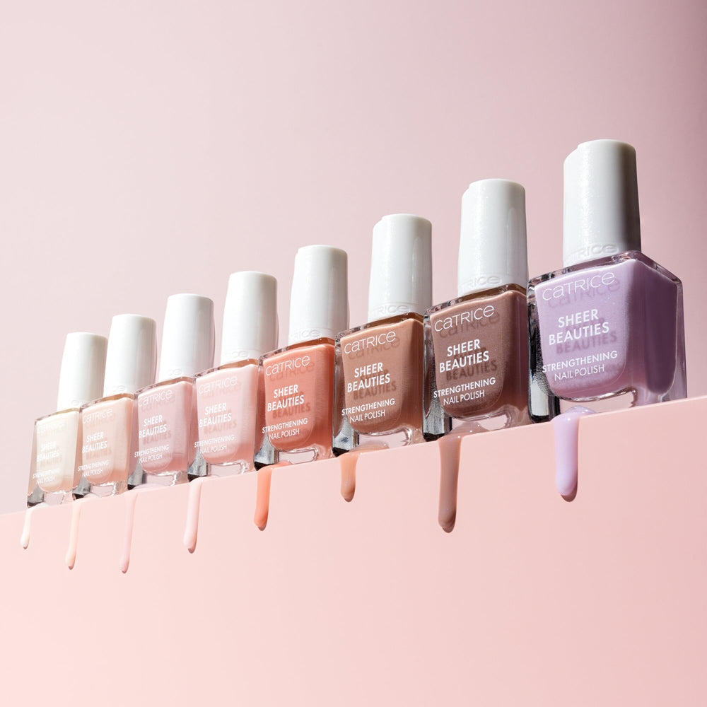 CATRICE SHEER BEAUTIES Strengthening Nail Polish #060-Nudie Beautie 10.50 ml