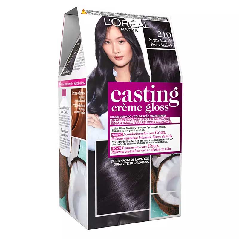 L'ORÉAL PARIS CASTING CREME GLOSS #210-black blueberry