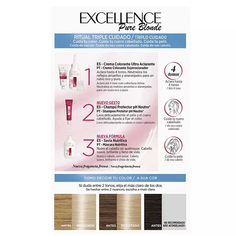 L'ORÉAL PARIS EXCELLENCE Creme dye #01 natural ultra light blonde 192 ml
