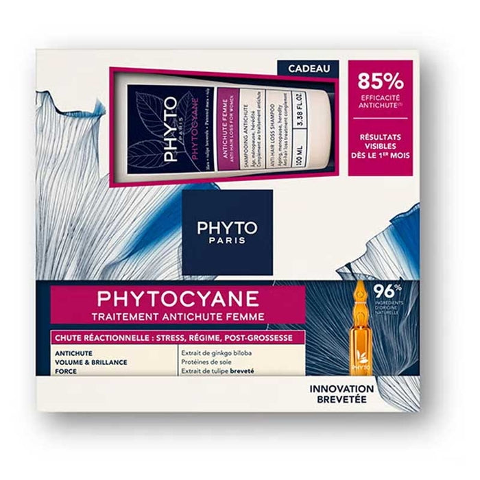 PHYTOCYANE WOMEN REACTIONAL HAIR LOSS + SHAMPOO SET 2 pcs