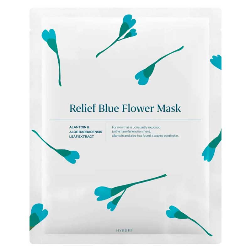 HYGGEE RELIEF BLUE flower mask 35 ml