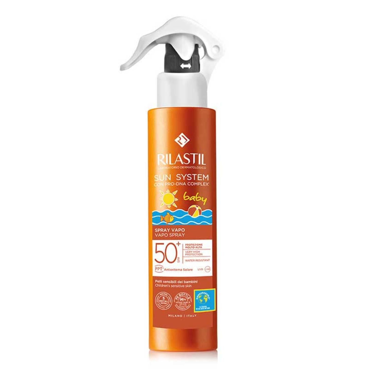 RILASTIL SUN SYSTEM SPF50+ BABY transparent spray 200 ml