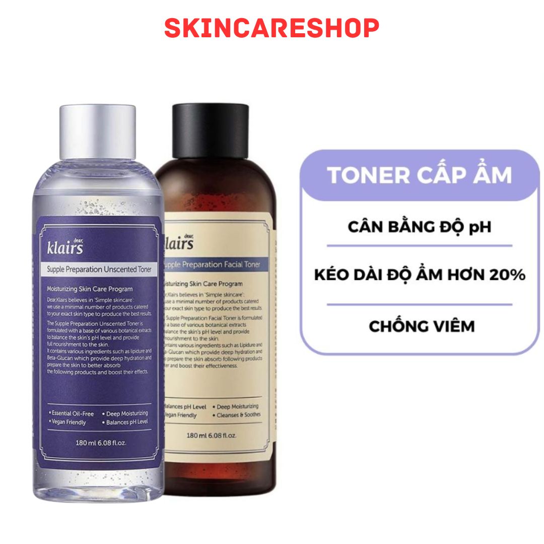KLAIRS SUPPLE PREPARATION unscented toner 180 ml