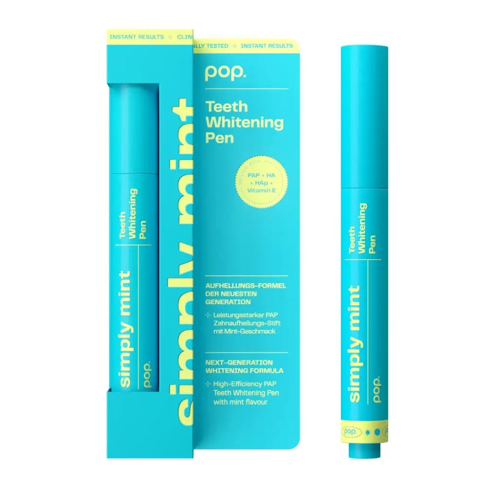 POP. mint flavored whitening pencil 4 ml