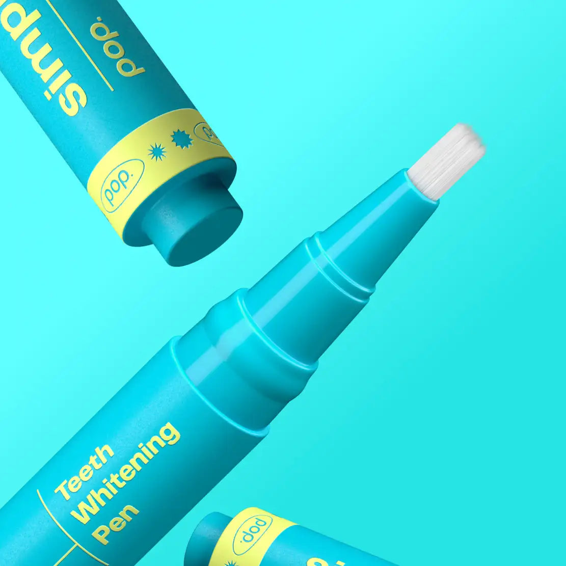 POP. mint flavored whitening pencil 4 ml