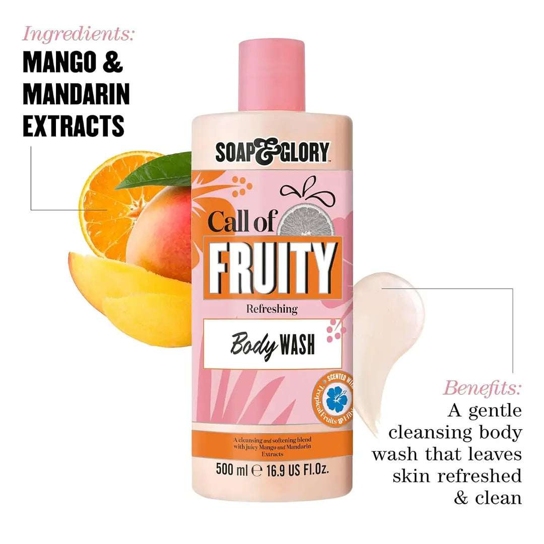 SOAP & GLORY BUBBLE IN PARADISE refreshing body wash 500 ml
