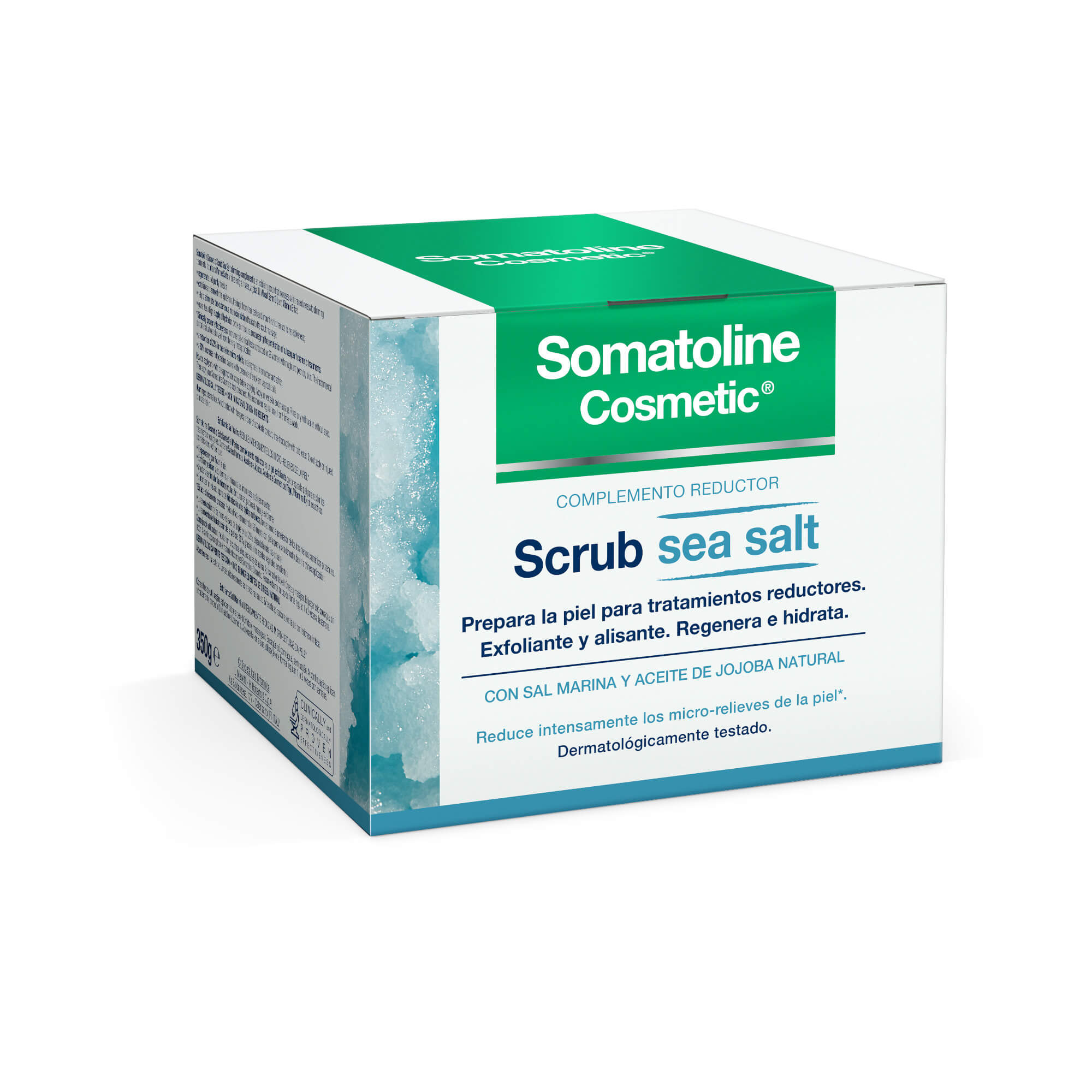 SOMATOLINE COSMETIC SCRUB exfoliante complemento reductor sea salt 350 gr