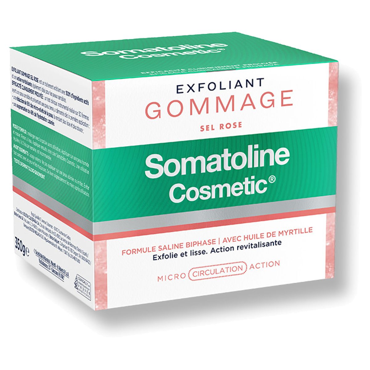 SOMATOLINE COSMETIC SCRUB exfoliating reducing complement pink salt 350 gr