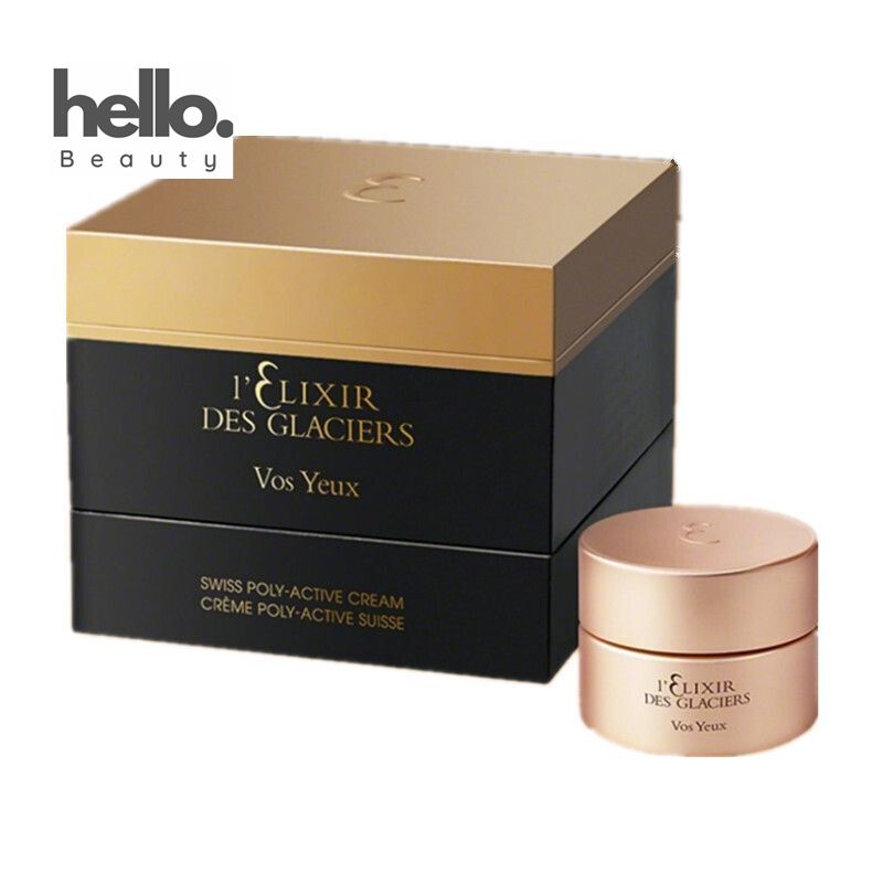 VALMONT L'ELIXIR DES GLACIERS vos yeux crème poly-active suisse 15 ml