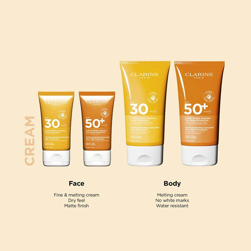 CLARINS SOLAR UVA/UVB50+ body cream 150 ml