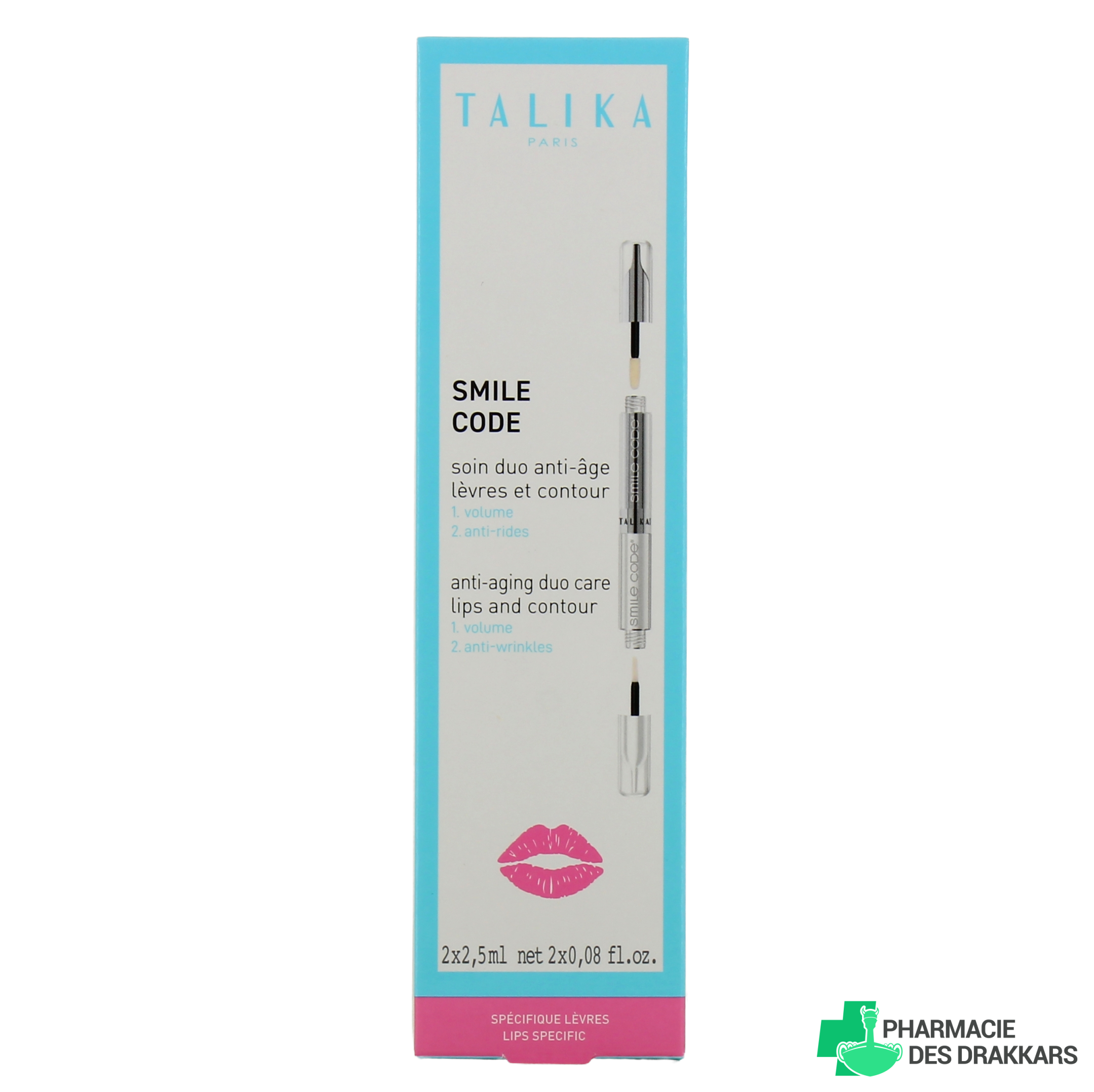 TALIKA SMILE CODE anti-aging duo care lips and contour 2 x 2.5 ml