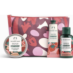 THE BODY SHOP MINI STRAWBERRY SET 4 pcs