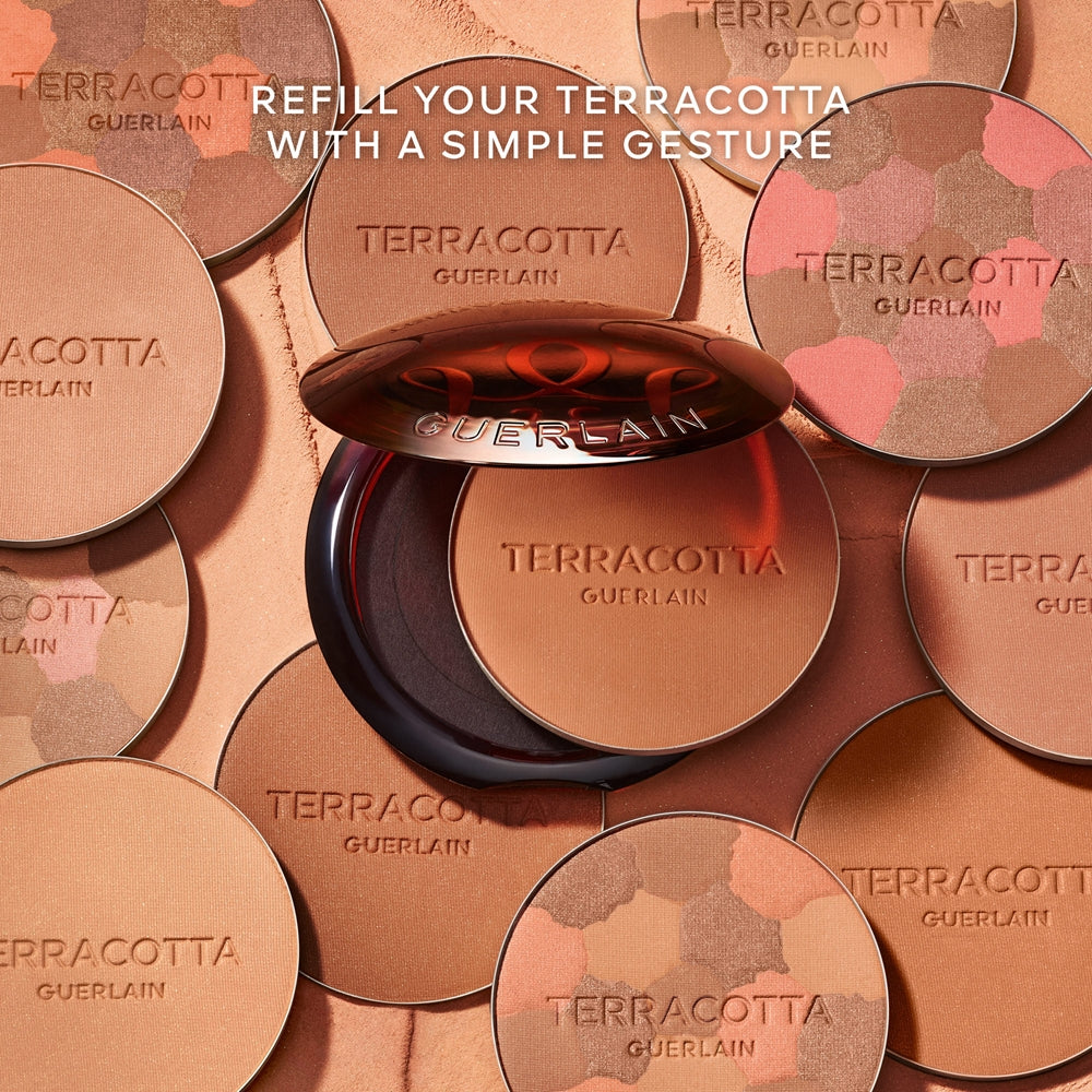 GUERLAIN TERRACOTTA ORIGINAL bronzing powder refill #02-medium cool 8.5 gr