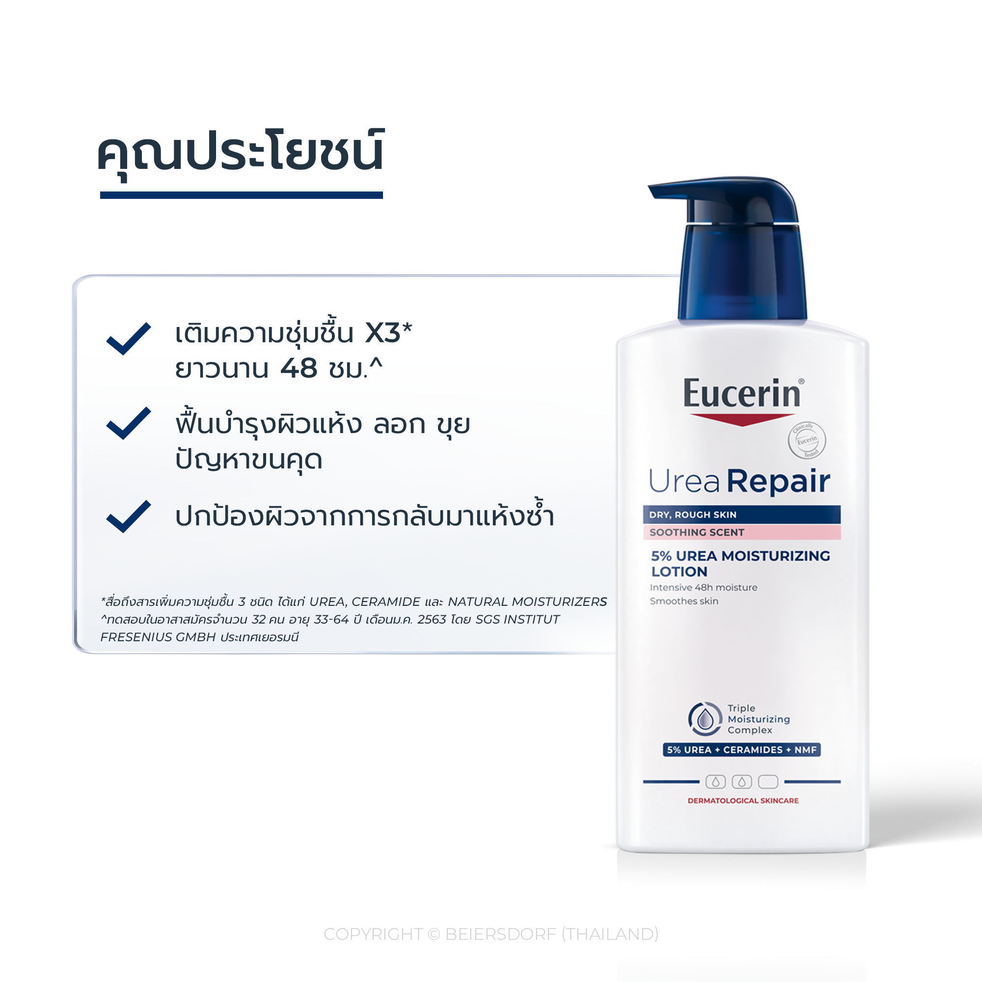 EUCERIN UREAREPAIR 5% urea moisturizing lotion 400 ml