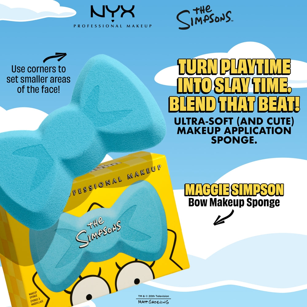 NYX PROFESSIONAL MAKE UP THE SIMPSONS makeup sponge 1 unit