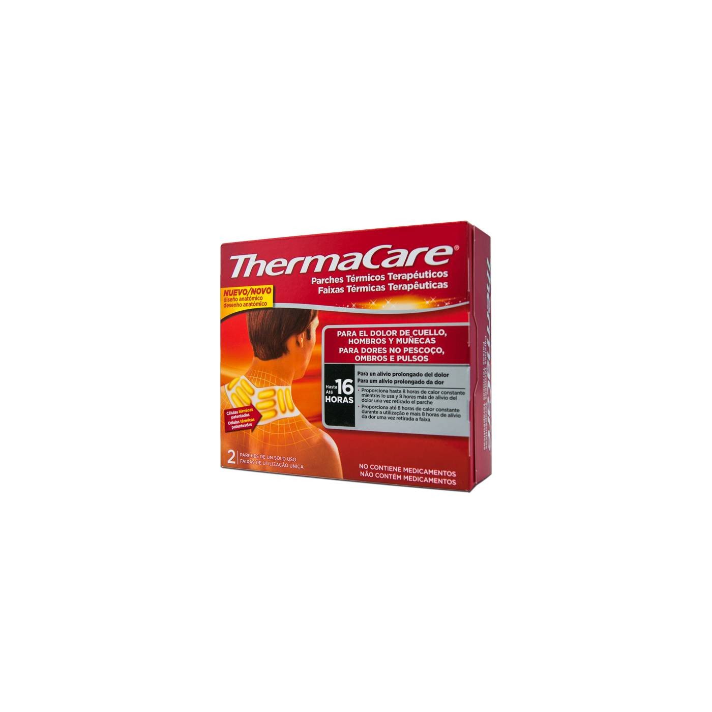 THERMACARE neck shoulder thermal patches 2 u