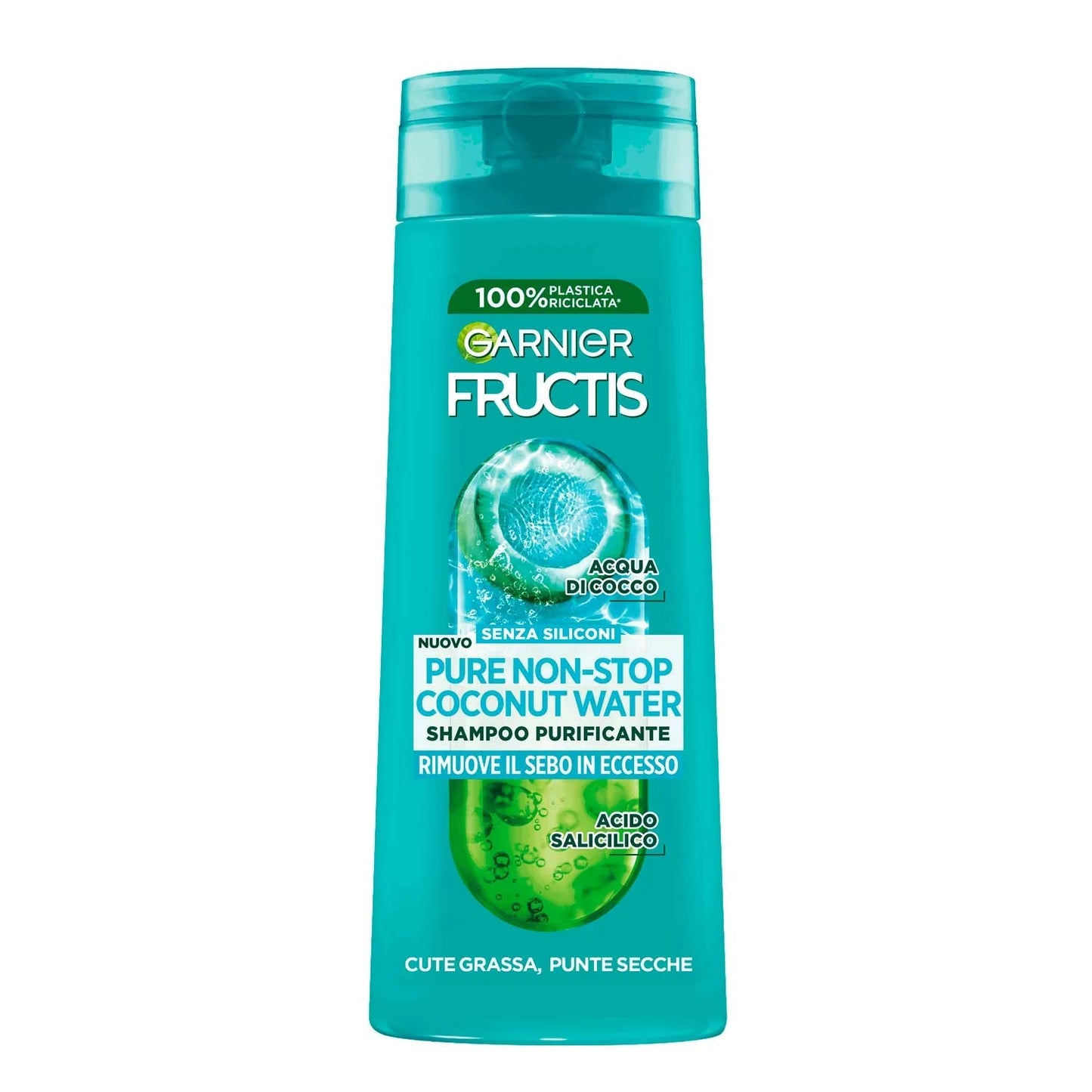 GARNIER FRUCTIS PURE FRESH coconut water fortifying shampoo 360 ml
