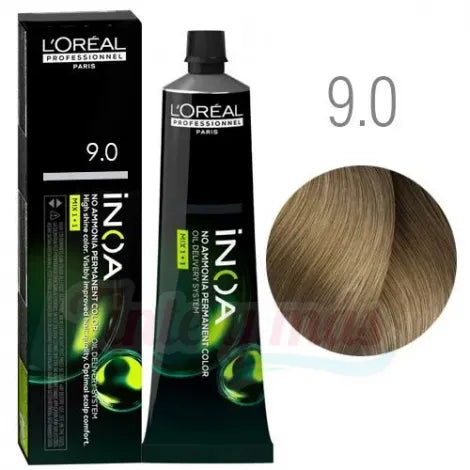 L'ORÉAL PROFESSIONNEL PARIS INOA no ammonia permanent color #9.0 60 gr