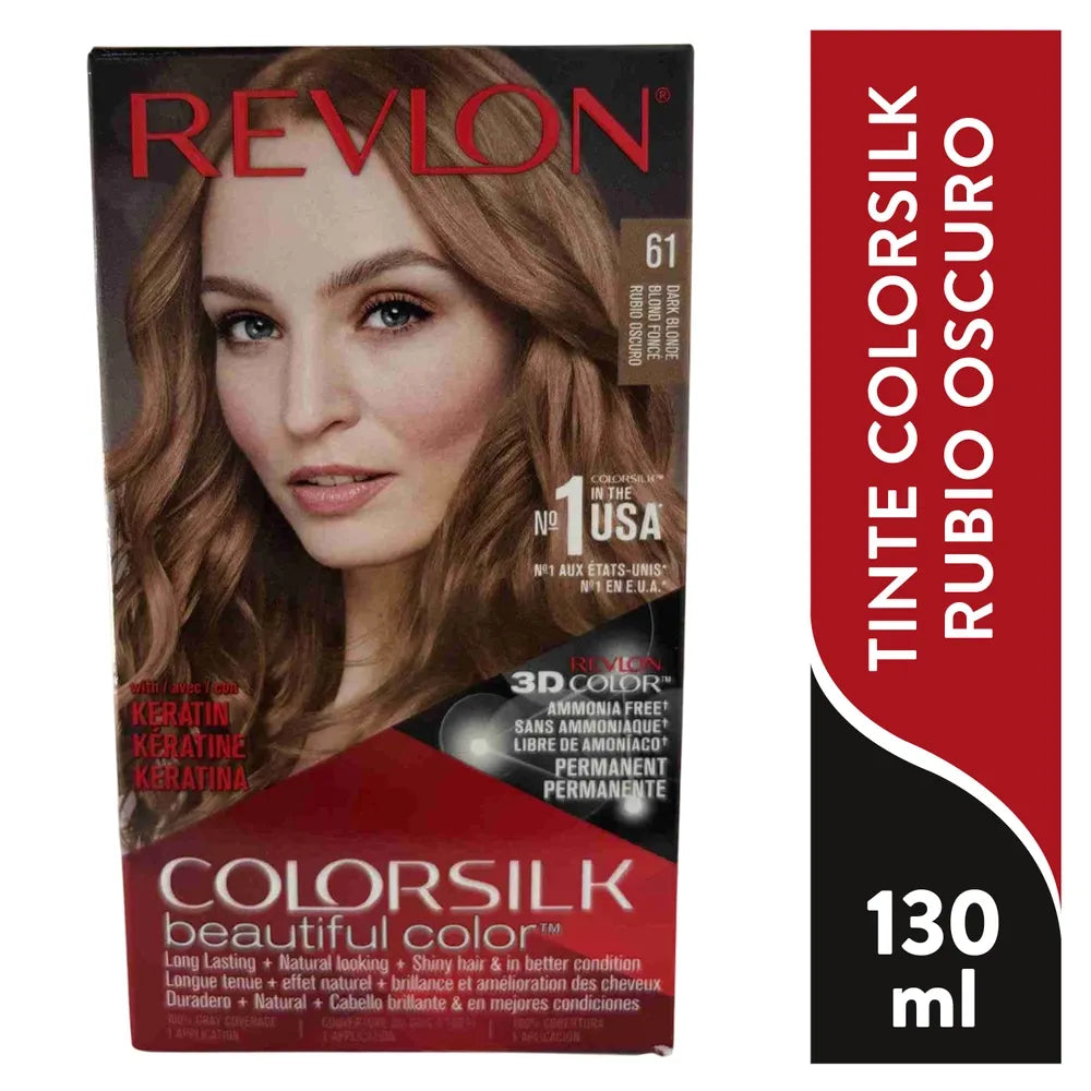 REVLON MASS MARKET COLORSILK tinte #61-rubio oscuro 1 u