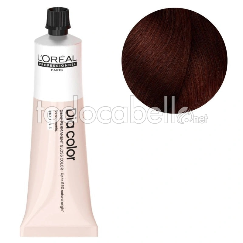 L'ORÉAL PROFESSIONNEL PARIS DIA COLOR demi-permanent coloration without ammonia #4.45 60 ml