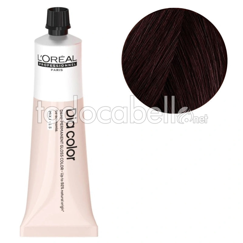 L'ORÉAL PROFESSIONNEL PARIS DIA COLOR demi-permanent coloration without ammonia #4.62 60 ml