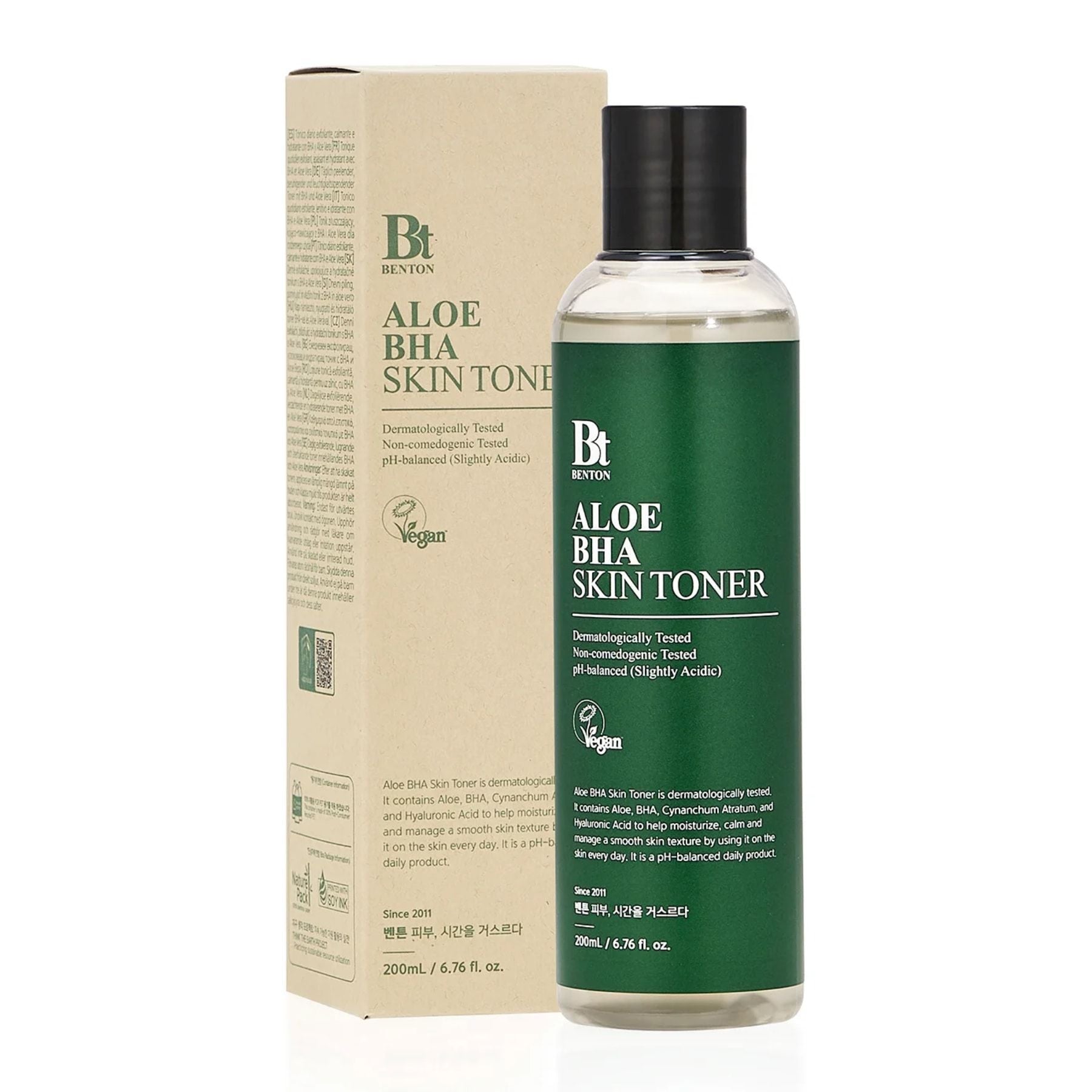 BENTON ALOE BHA skin toner 200ml
