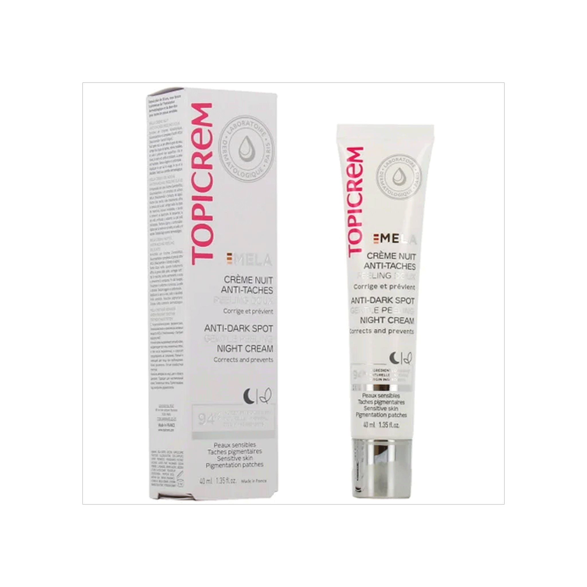 TOPICREM MELA anti-stain unifying day cream SPF50+ 40 ml
