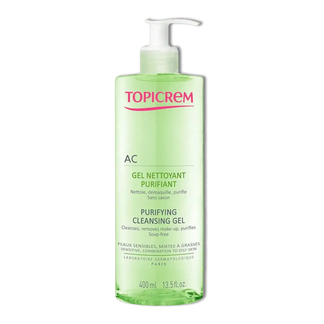 TOPICREM AC CONTROL purifying cleansing gel 400 ml