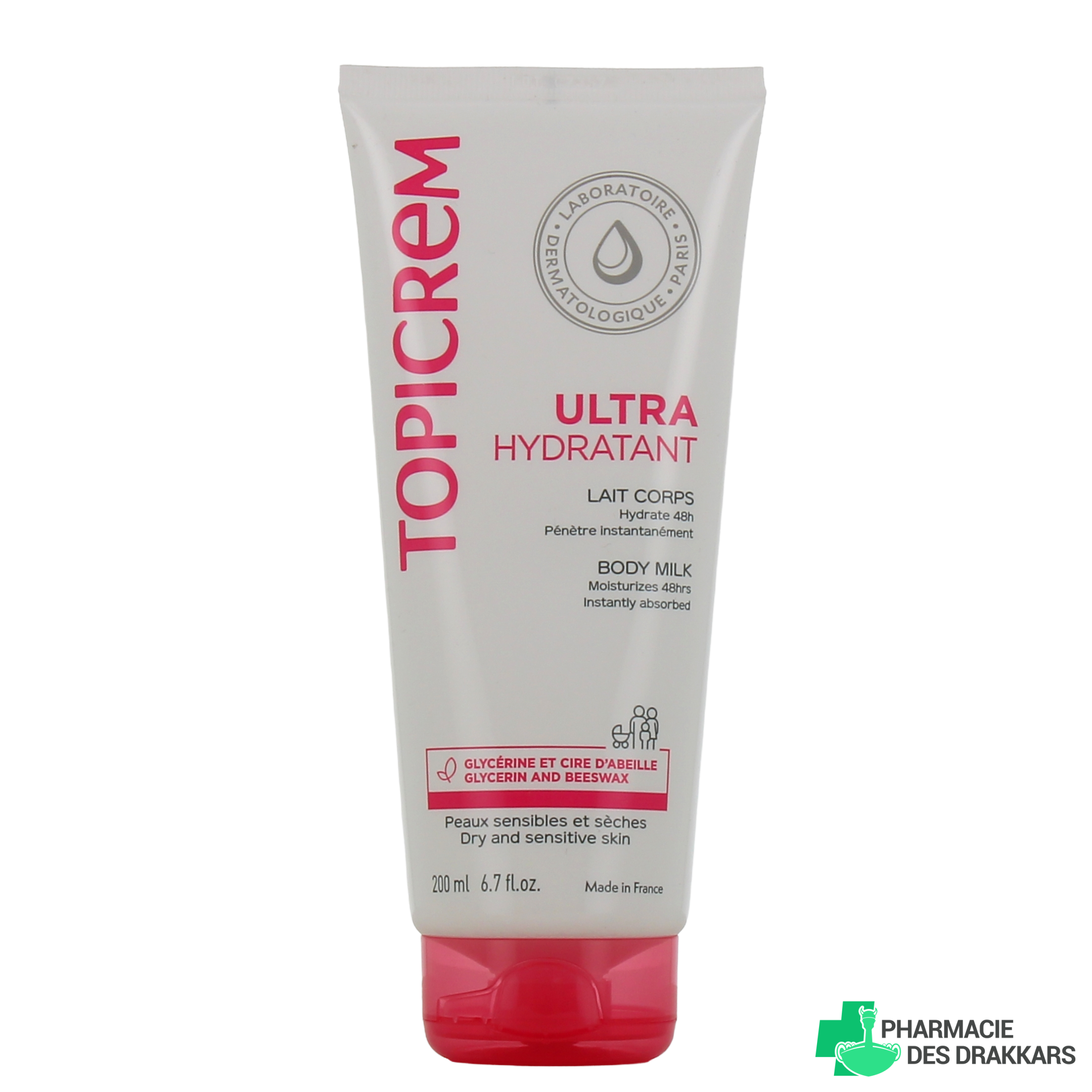 TOPICREM UH ultra-hydrating body milk 1000 ml