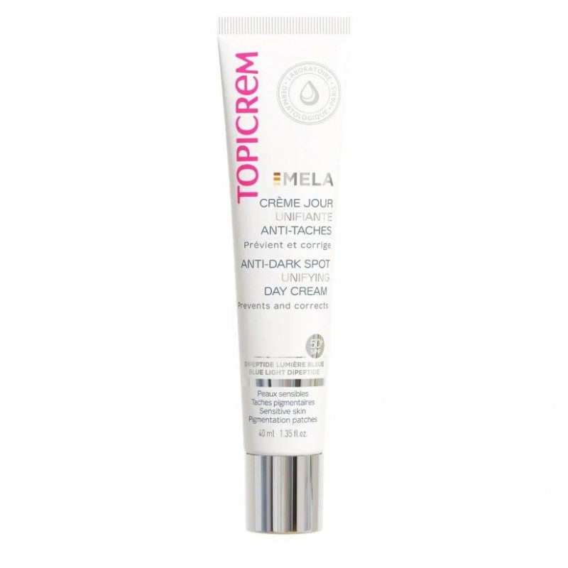 TOPICREM MELA anti-stain unifying day cream SPF50+ 40 ml