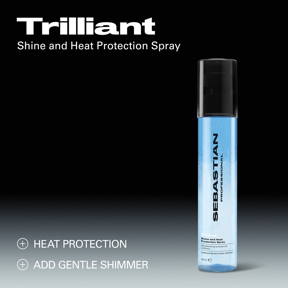 SEBASTIAN PROFESSIONALS TRILLIANT shine and heat protection spray 150 ml