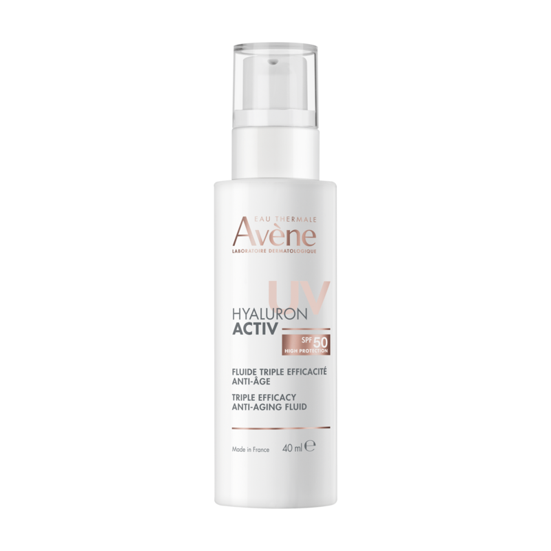 AVÈNE HYALURON ACTIV UV triple anti-aging fluid SPF50 40 ml