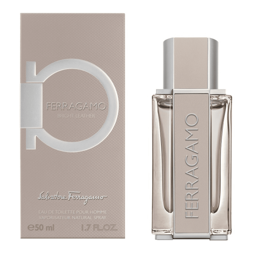 SALVATORE FERRAGAMO FERRAGAMO BRIGHT LEATHER MEN eau de toilette spray 50 ml