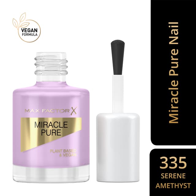 MAX FACTOR MIRACLE PURE nail polish #335-Serene Amethyst 12 ml