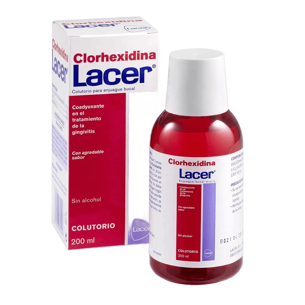 LACER CLORHEXIDINA colutorio 200 ml