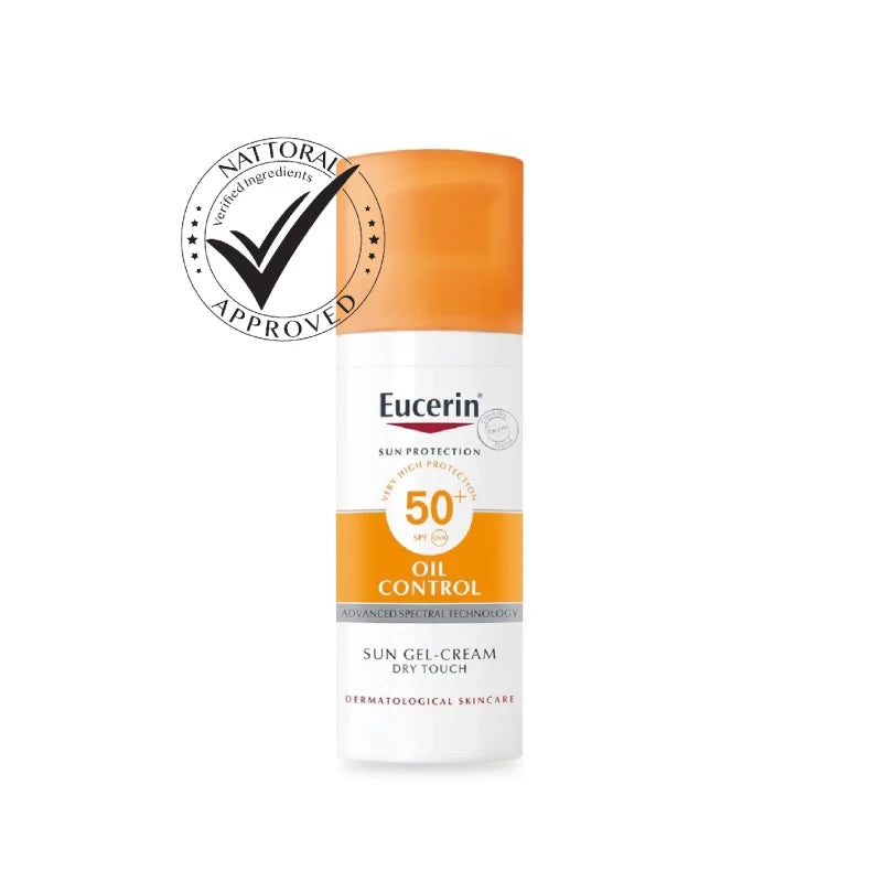EUCERIN SUN FACE OIL CONTROL DRY TOUCH gel-cream SPF50+ 50 ml