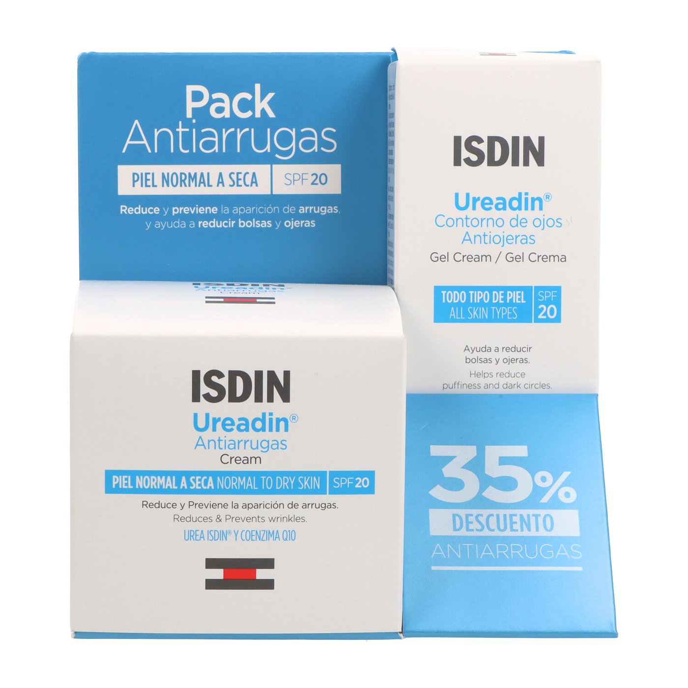 ISDIN UREADIN HIDRATACIÓN ANTIARRUGAS set 2 pz