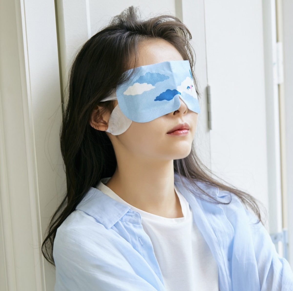 STEAMBASE DAILY EYEMASK fleecy cloud 1 u