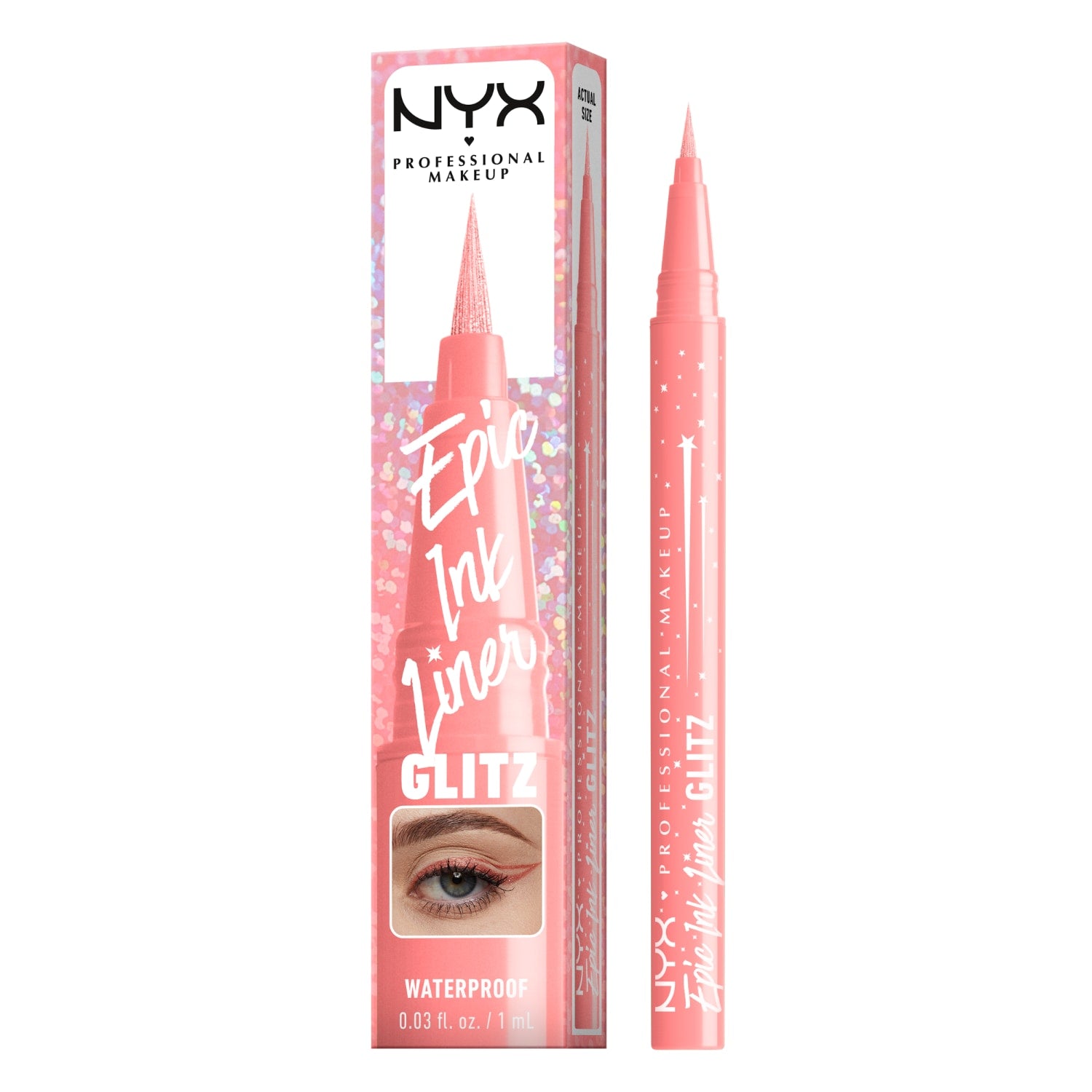 NYX PROFESSIONAL MAKE UP EPIC INK LINER eyeliner waterproof #black