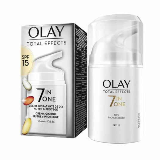 OLAY TOTAL EFFECTS anti-aging moisturizing SPF15 50 ml