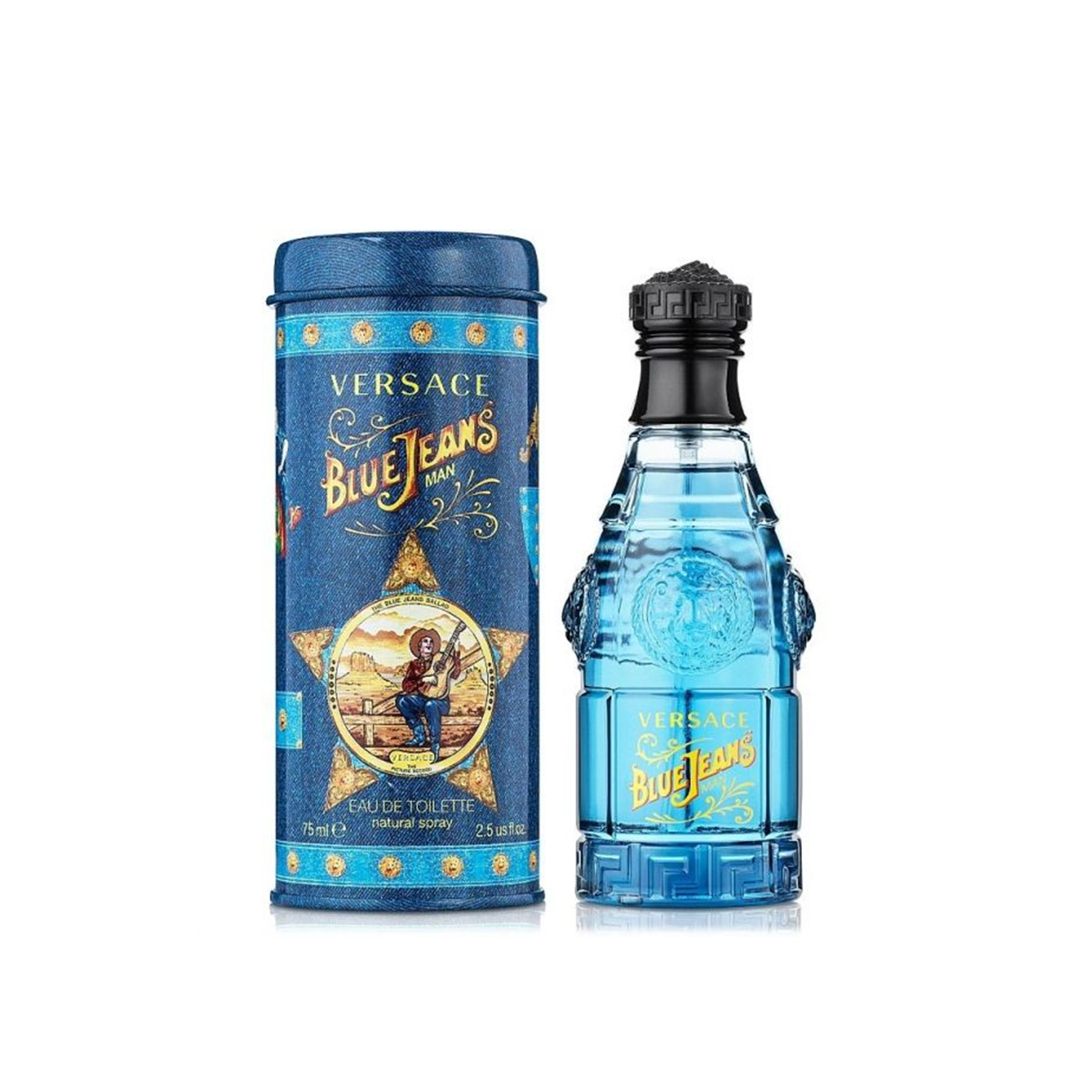 VERSACE BLUE JEANS eau de toilette spray 75 ml