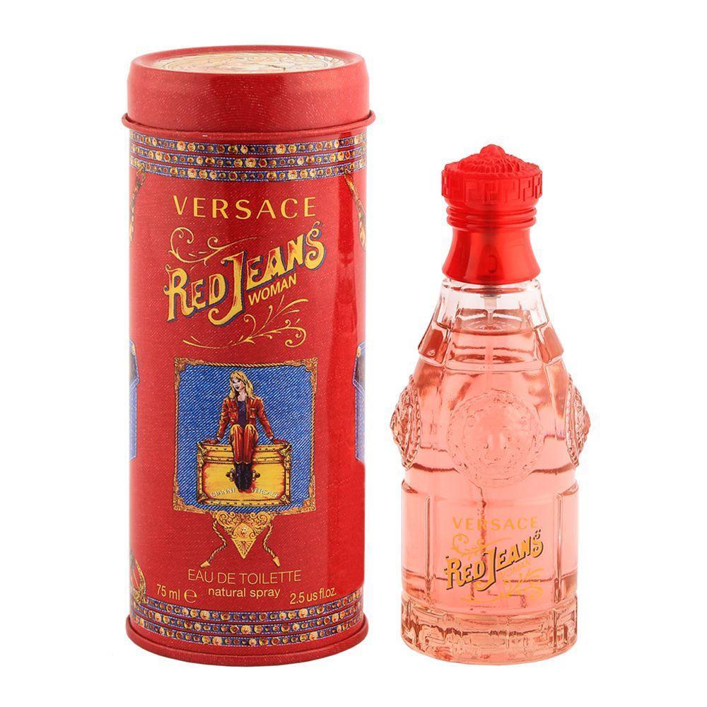 VERSACE RED JEANS eau de toilette spray 75 ml