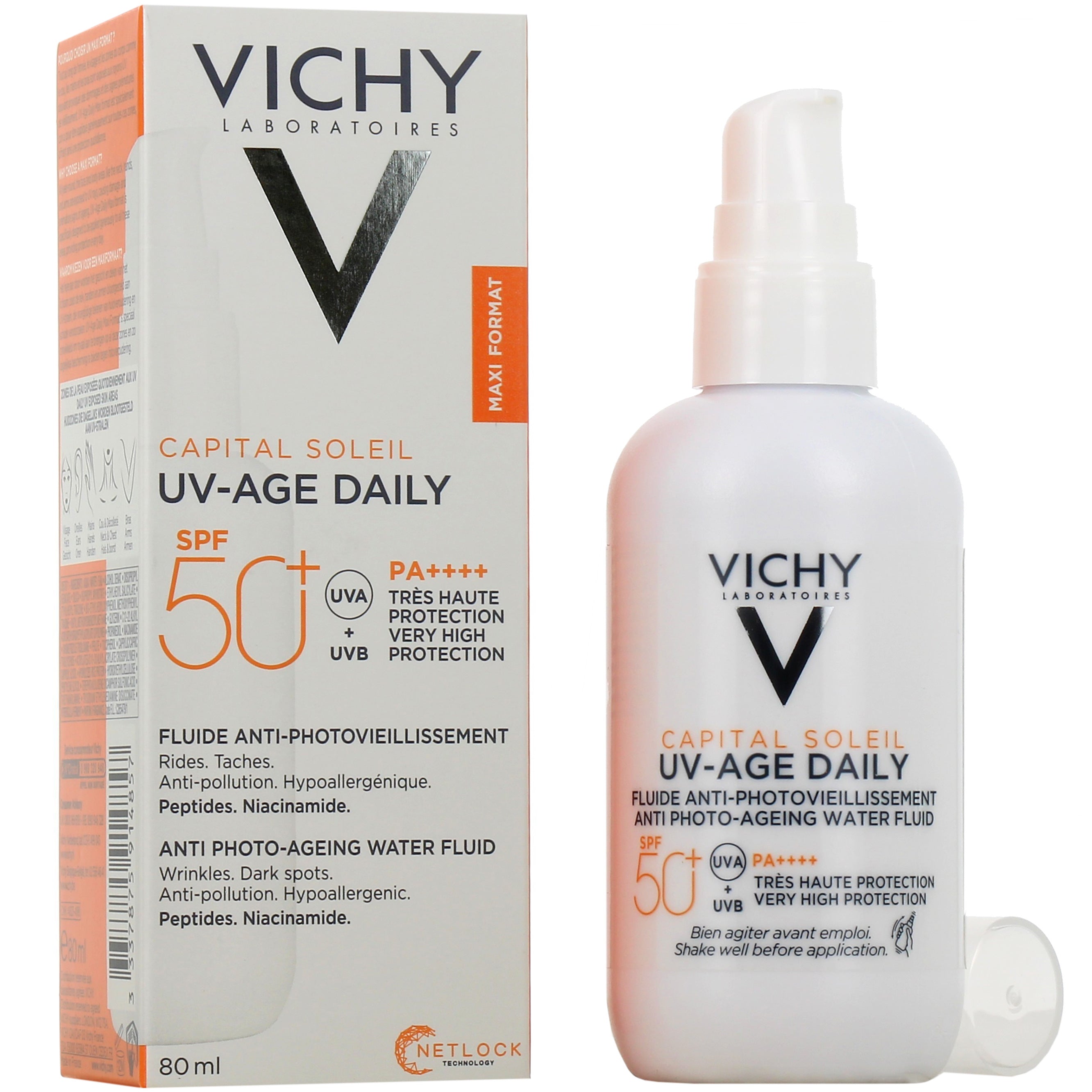 VICHY CAPITAL SOLEIL UV AGE daily photoprotective fluid SPF50+ 40 ml