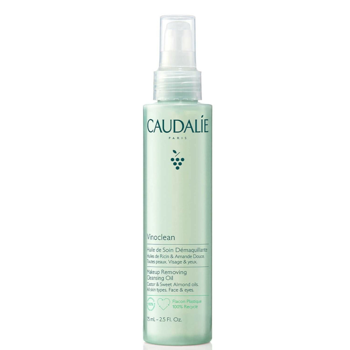 CAUDALIE VINOCLEAN makeup remover treatment oil 75 ml