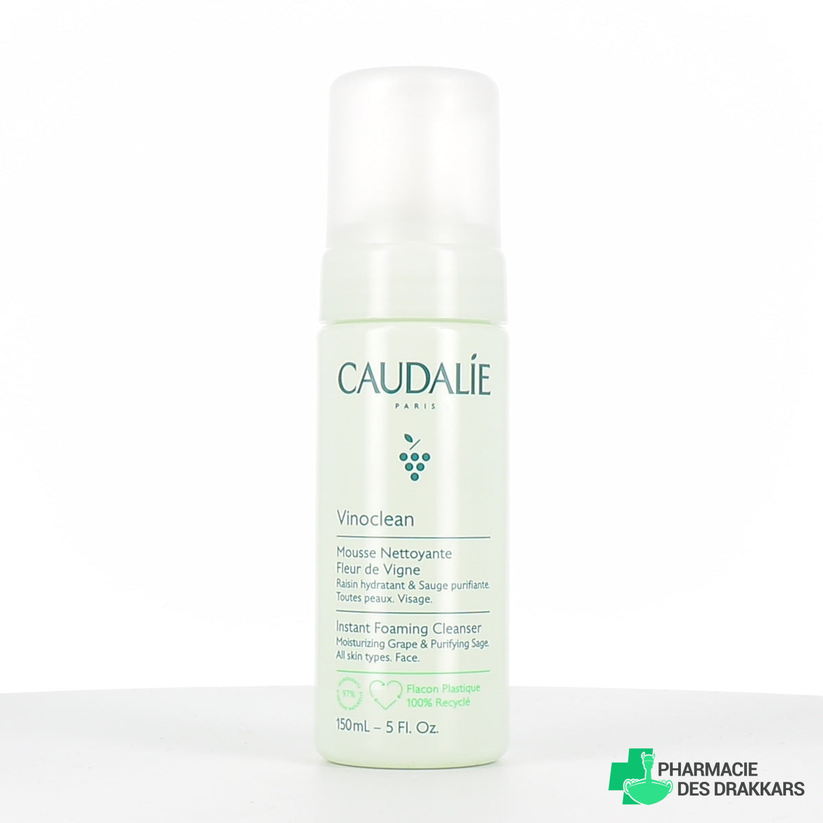 CAUDALIE VINOCLEAN cleansing foam 150 ml
